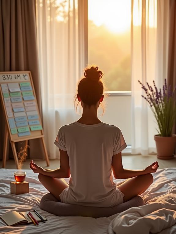 daily routine for anxiety