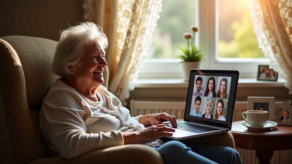 regular family video calls