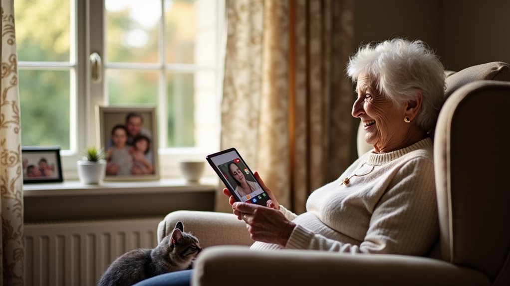 staying connected through technology
